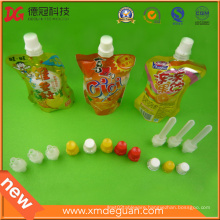 8.6mm Packaging PE Pouch Screw Spout with Cap
